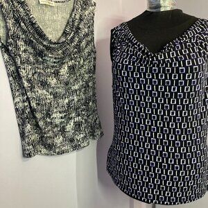 Calvin Klein & Evan Piccone Tops, Set of 2, EUC, Size  XL